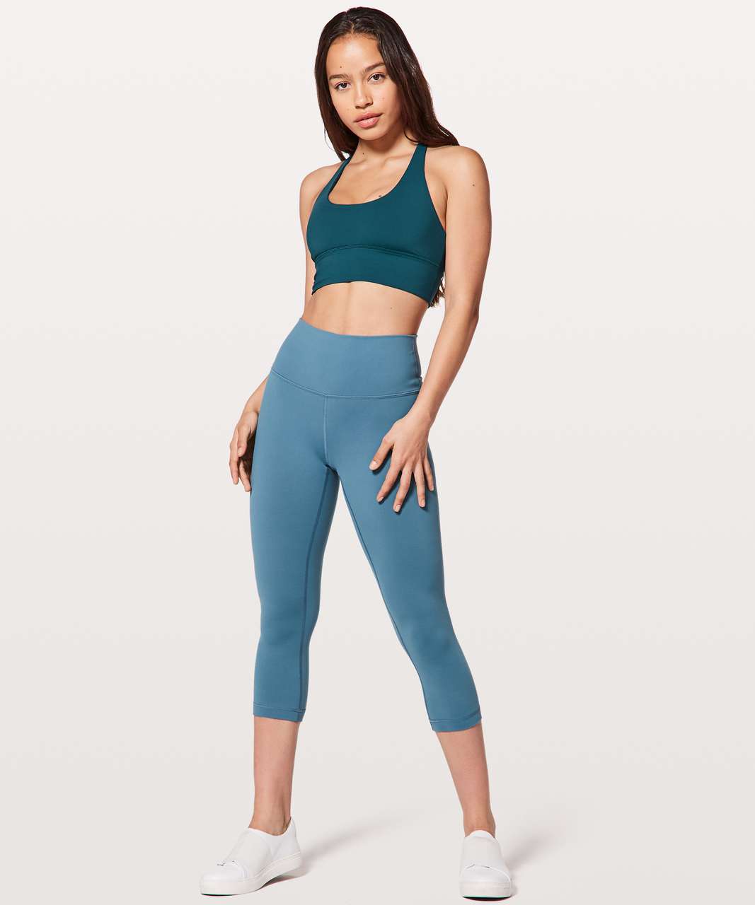 Lululemon Free To Be Moved Bra - Dark Uniform Blue / Persian Blue