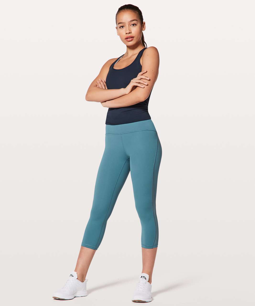 Lululemon Train Times Crop *21" - Persian Blue