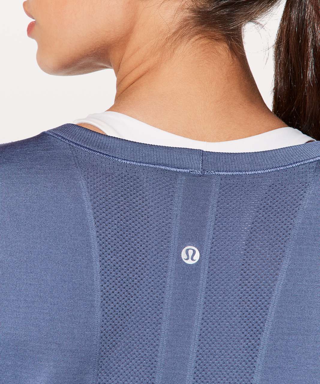 Lululemon Swiftly Tech Long Sleeve (Breeze) *Relaxed Fit - Brilliant Blue / Brilliant Blue
