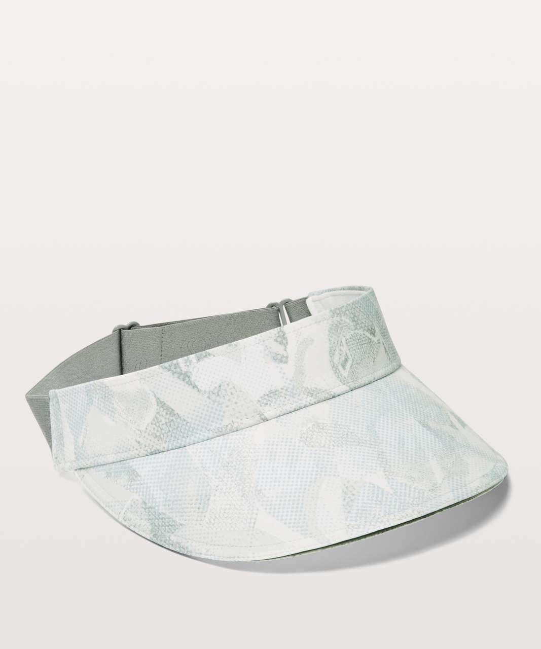 Lululemon Fast Paced Run Visor - Jasmine White Multi