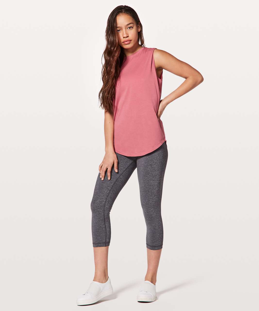 Lululemon Brunswick Muscle Tank - Cherry Dust