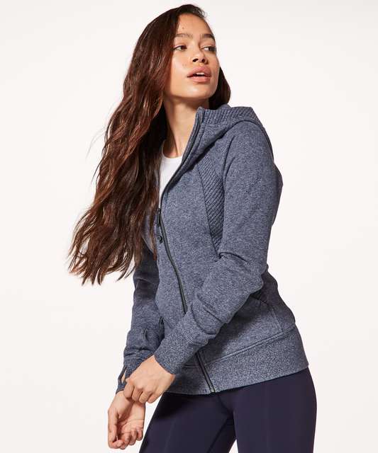 Lululemon Scuba Hoodie *Classic Cotton Fleece - Heathered Naval Blue ...