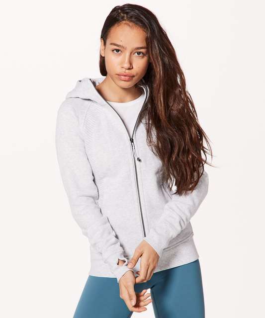 Lululemon Scuba Hoodie *Light Cotton Fleece - Heathered Silver Lake ...