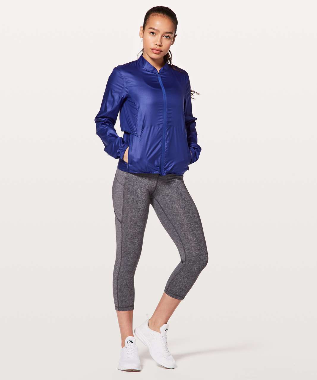 Lululemon Deep Inhale Jacket - Tanzanite