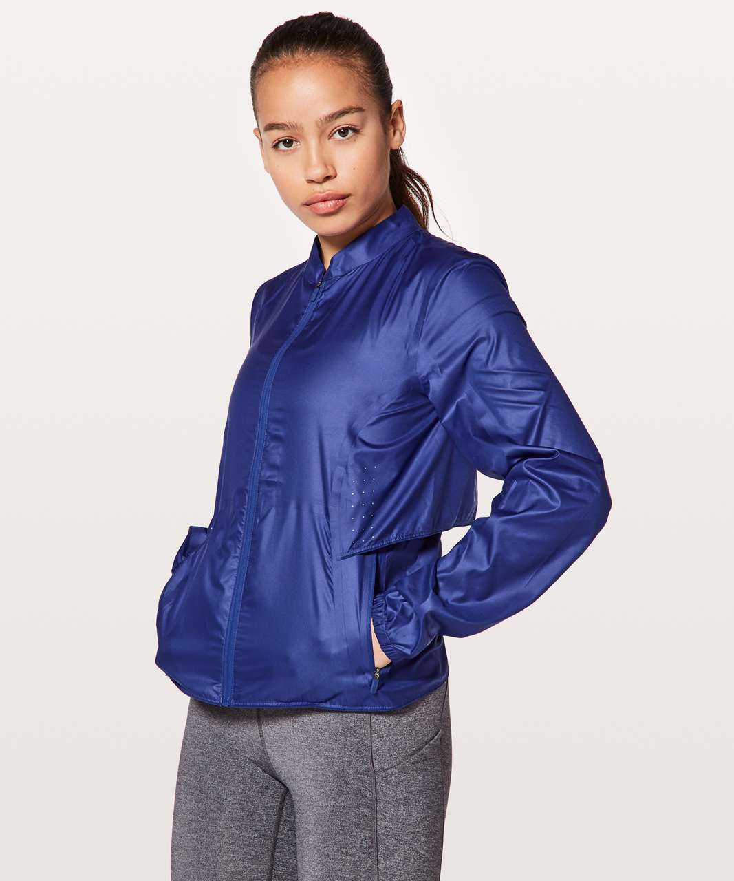 Lululemon Deep Inhale Jacket - Tanzanite