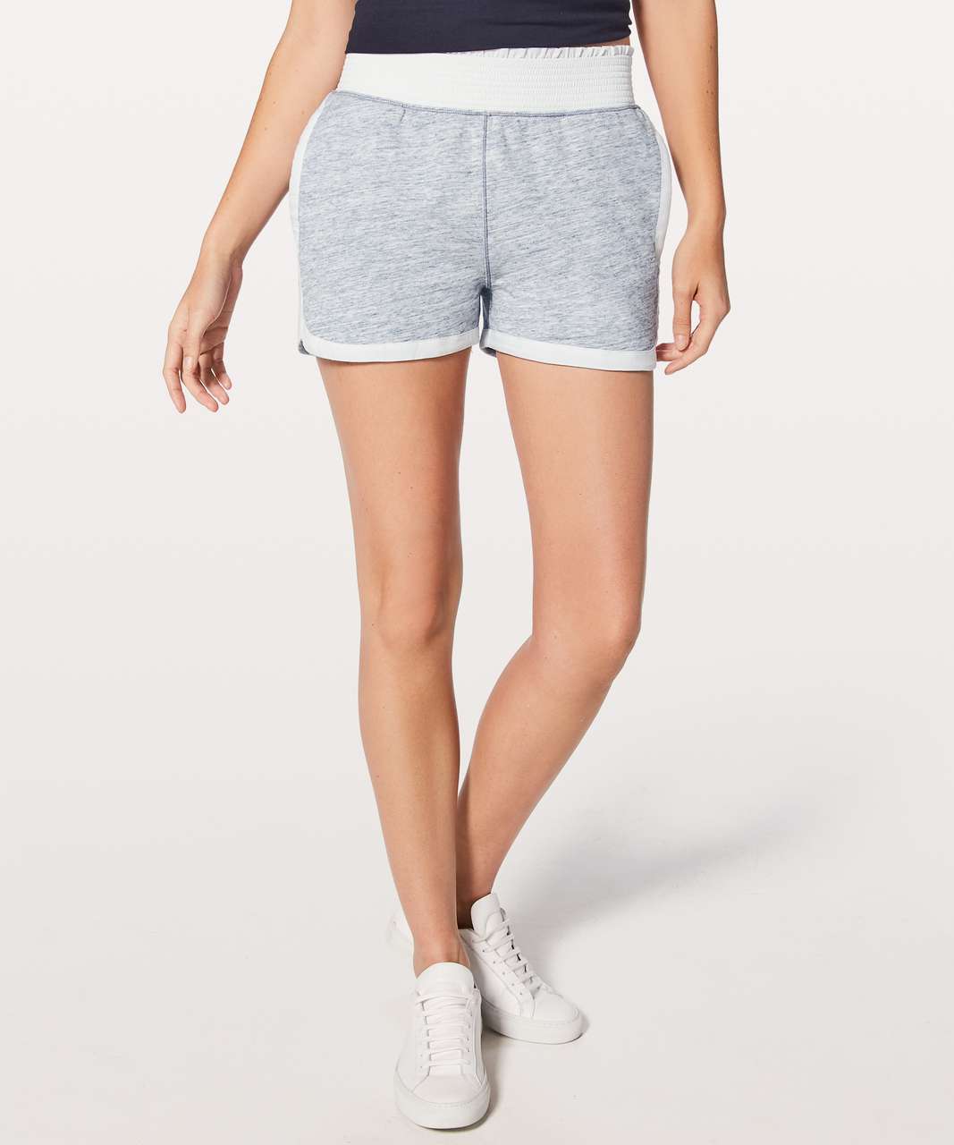 Lululemon Cool & Collected Short *2.5" - Heathered Space Dyed Nimbus / Nimbus