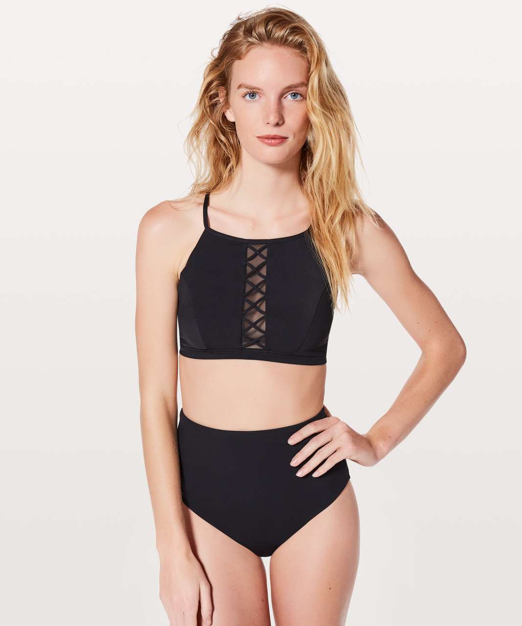 Lululemon Shoreline Top - Black - lulu 