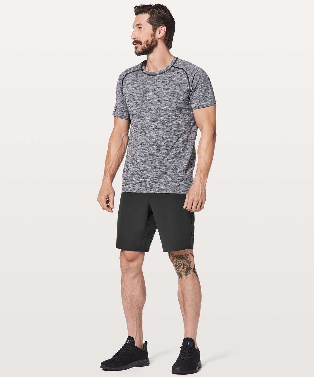 Lululemon License To Train Short *Mesh 8" - Obsidian