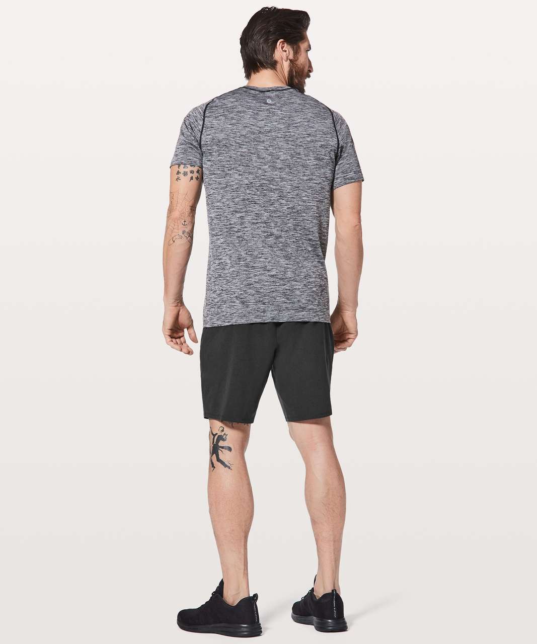 Lululemon License To Train Short *Mesh 8 - Obsidian - lulu fanatics