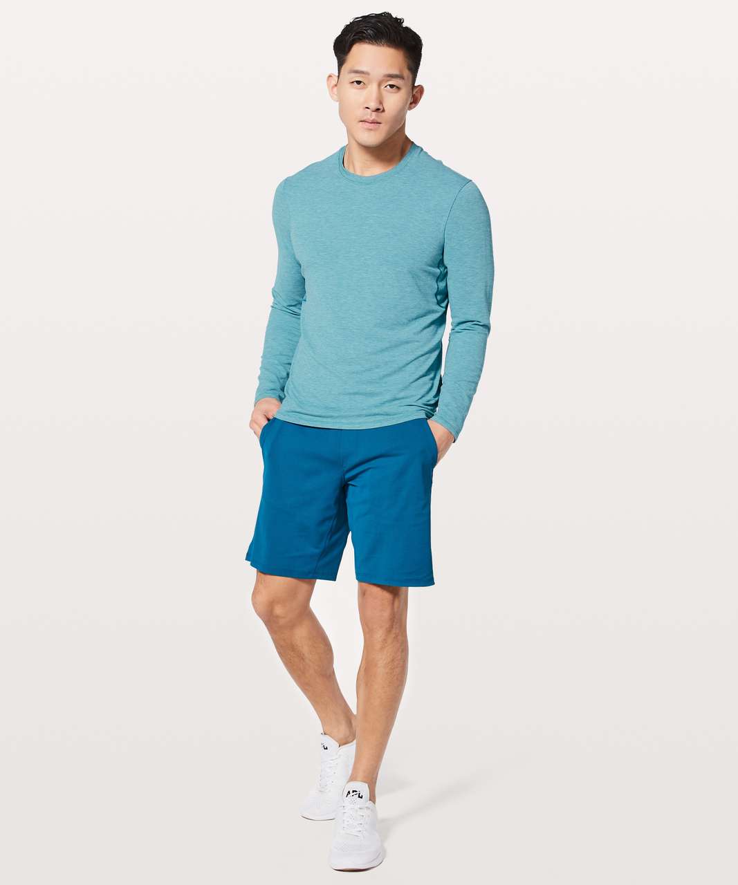 Lululemon Switch Up Long Sleeve - Heathered Capri