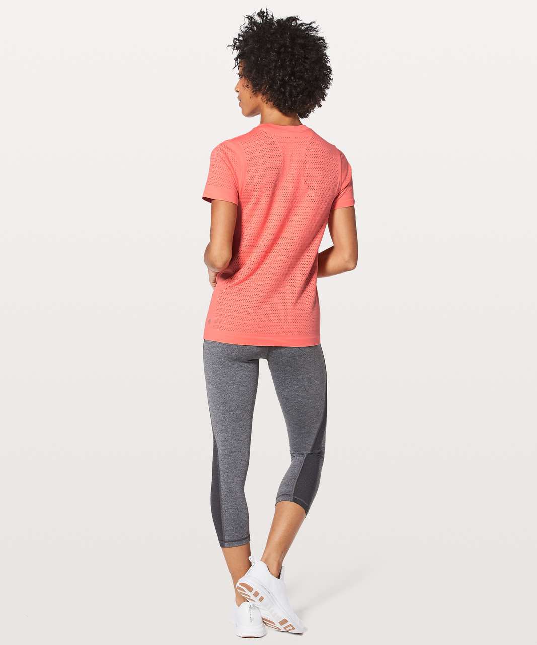 Lululemon Breeze By Short Sleeve *Squad - Light Coral / Light Coral