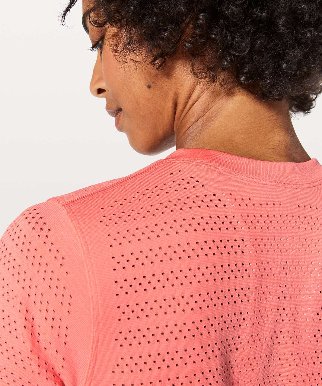 Lululemon Breeze By Short Sleeve *Squad - Light Coral / Light Coral