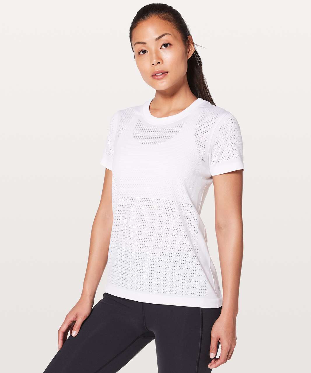 Lululemon Breeze By Short Sleeve *Squad - White / White