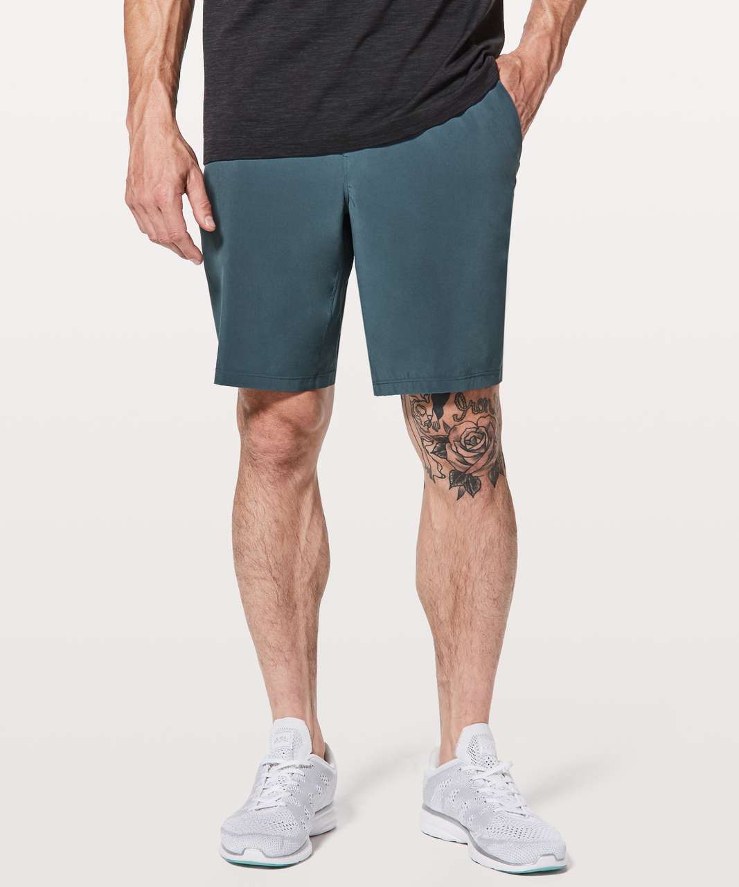 Lululemon Pace Breaker Short Linerless 9" - Iron Blue