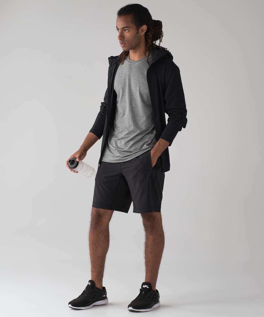 Lululemon Metal Vent Tech Short Sleeve - Raceway Grey / Slate