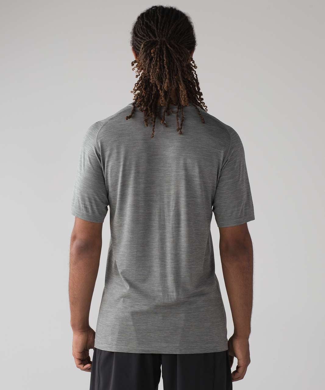 Lululemon Metal Vent Tech Short Sleeve - Raceway Grey / Slate