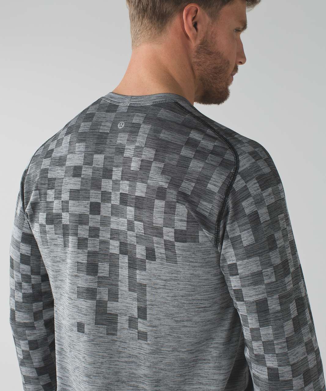 Lululemon Metal Vent Tech Long Sleeve - Slate / Black