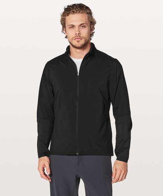 Lululemon Post Gravity Jacket *Reflective - Black - lulu fanatics