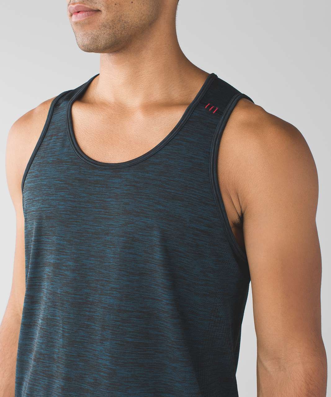 Lululemon Metal Vent Tech Tank - Alberta Lake / Black - lulu fanatics