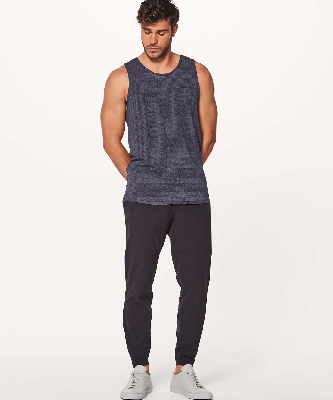 Lululemon In Mind Tank - Heathered Nautical Navy - lulu fanatics