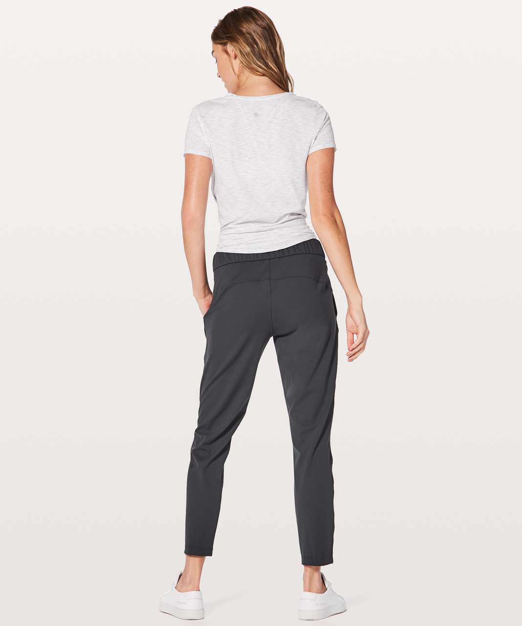 Lululemon On the Fly 7/8 Pant - Ink Blue - lulu fanatics