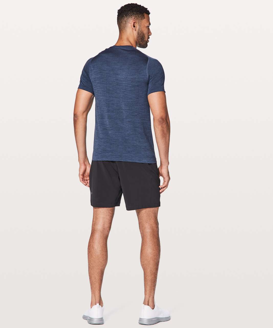 Lululemon Surge Short 4 Mens Small Navy blue - Depop