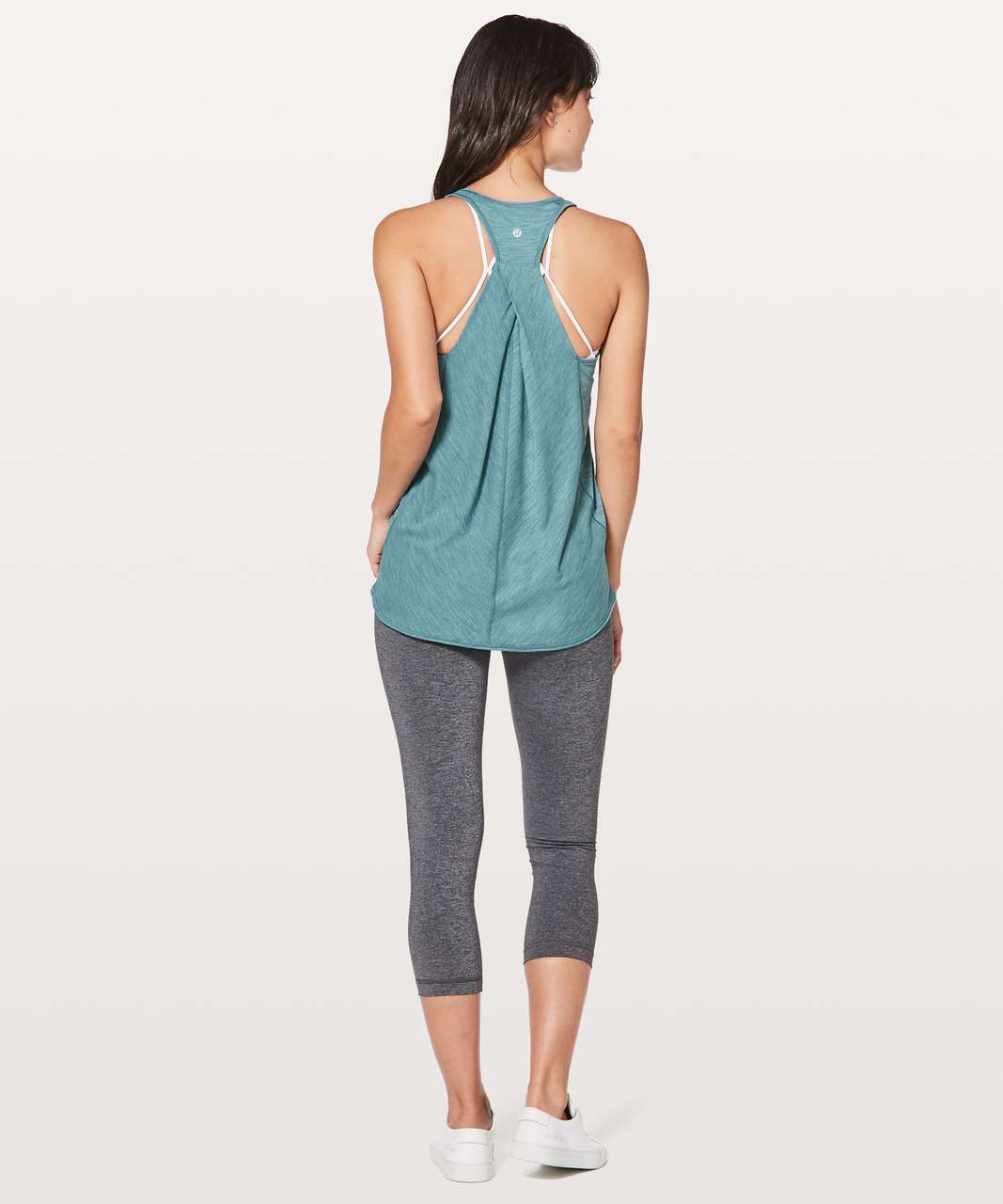 Lululemon Essential Tank - Heathered Persian Blue