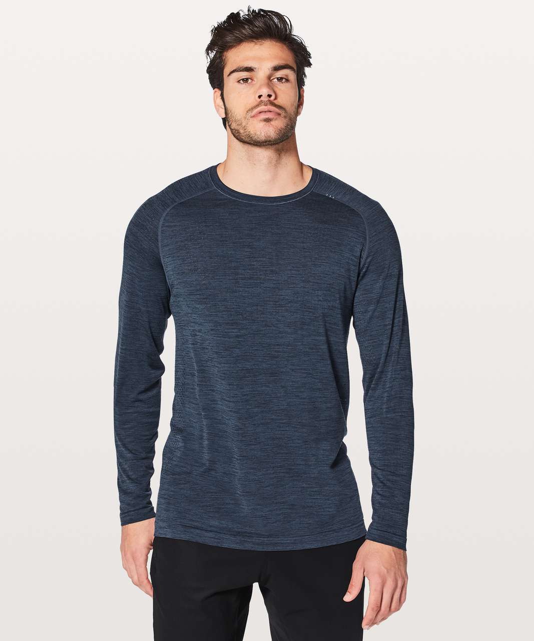 lululemon University of Michigan Heather Navy Metal Vent Tech 2.0