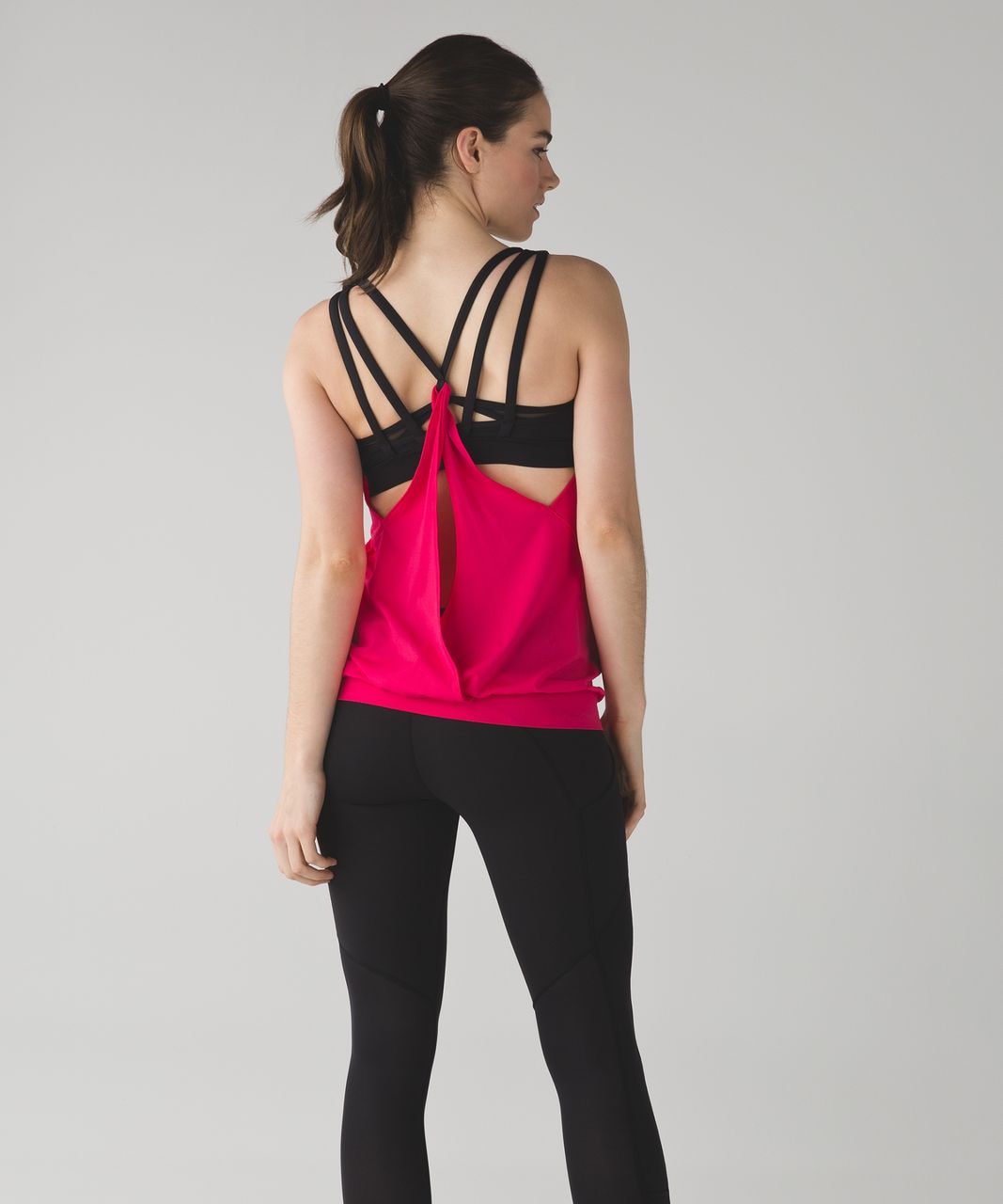 Lululemon Nouveau Limits Tank - Boom Juice / Black - lulu fanatics