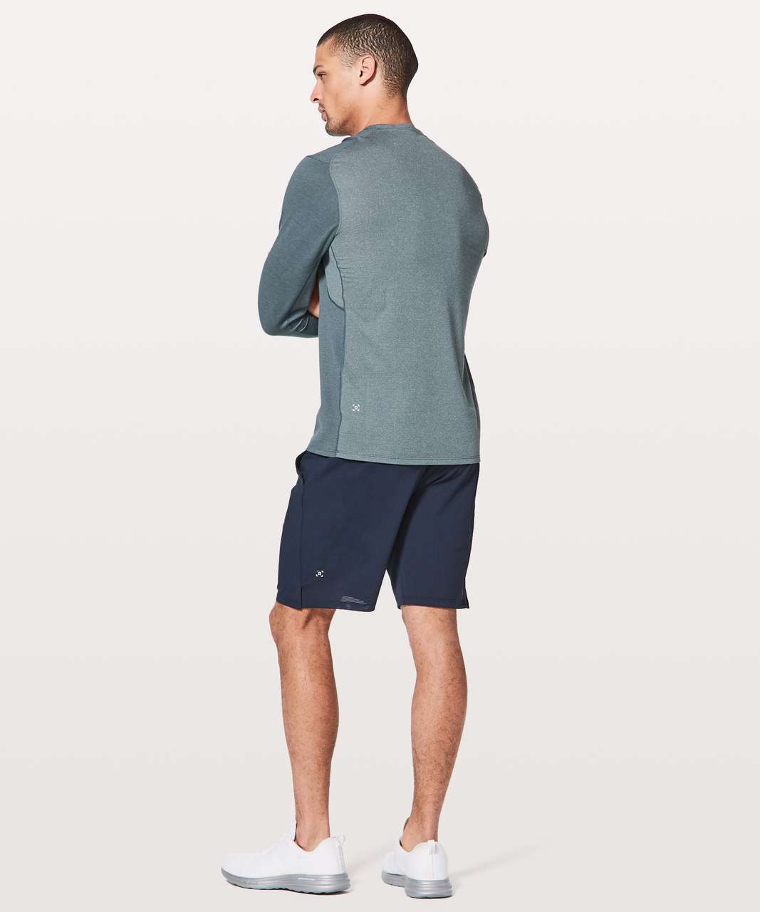 Lululemon Switch Up Long Sleeve - Heathered Iron Blue