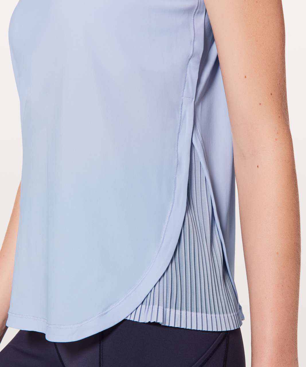 Lululemon Just Pleat It Short Sleeve - Cool Breeze