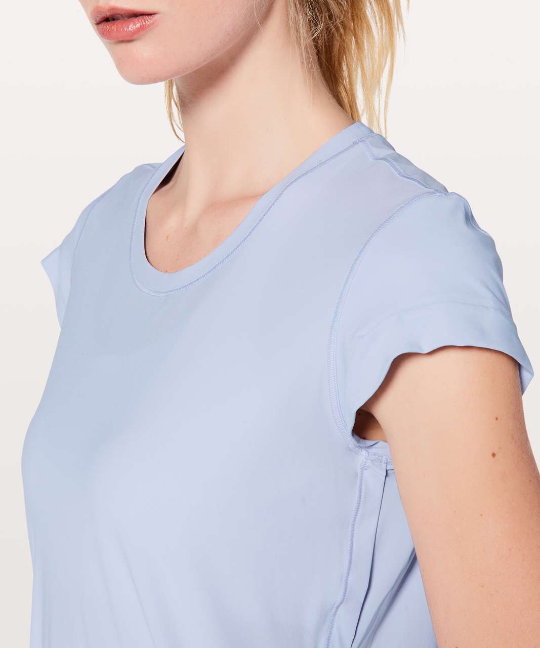 Lululemon Just Pleat It Short Sleeve - Cool Breeze