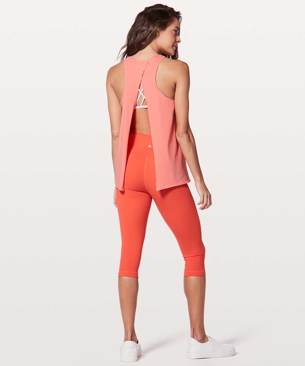 Lululemon All Tied Up Tank - Light Coral