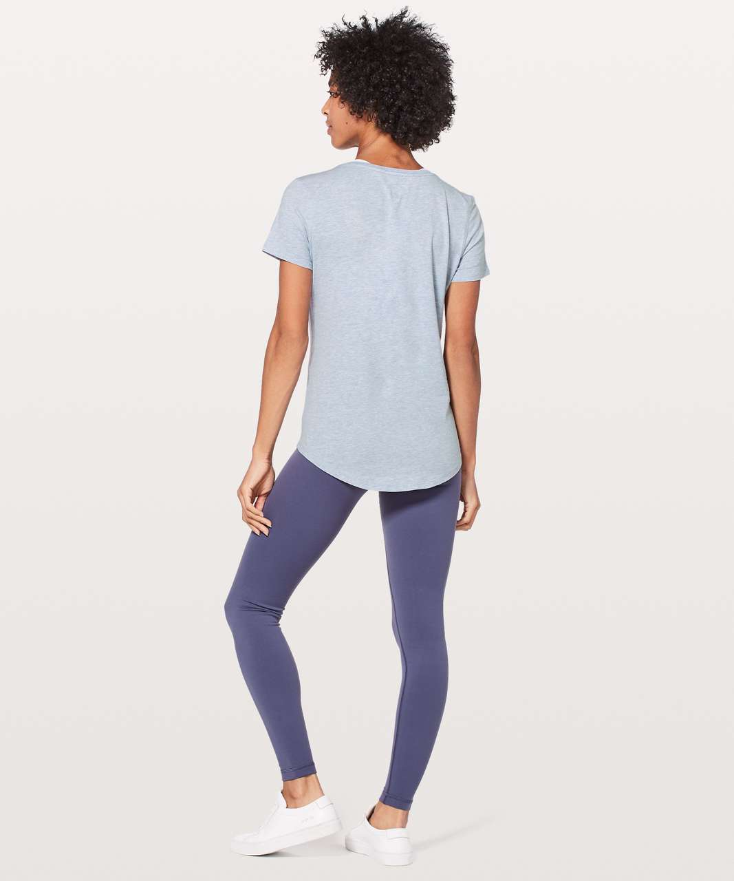 Lululemon Love Tee V - Heathered Berry Mist