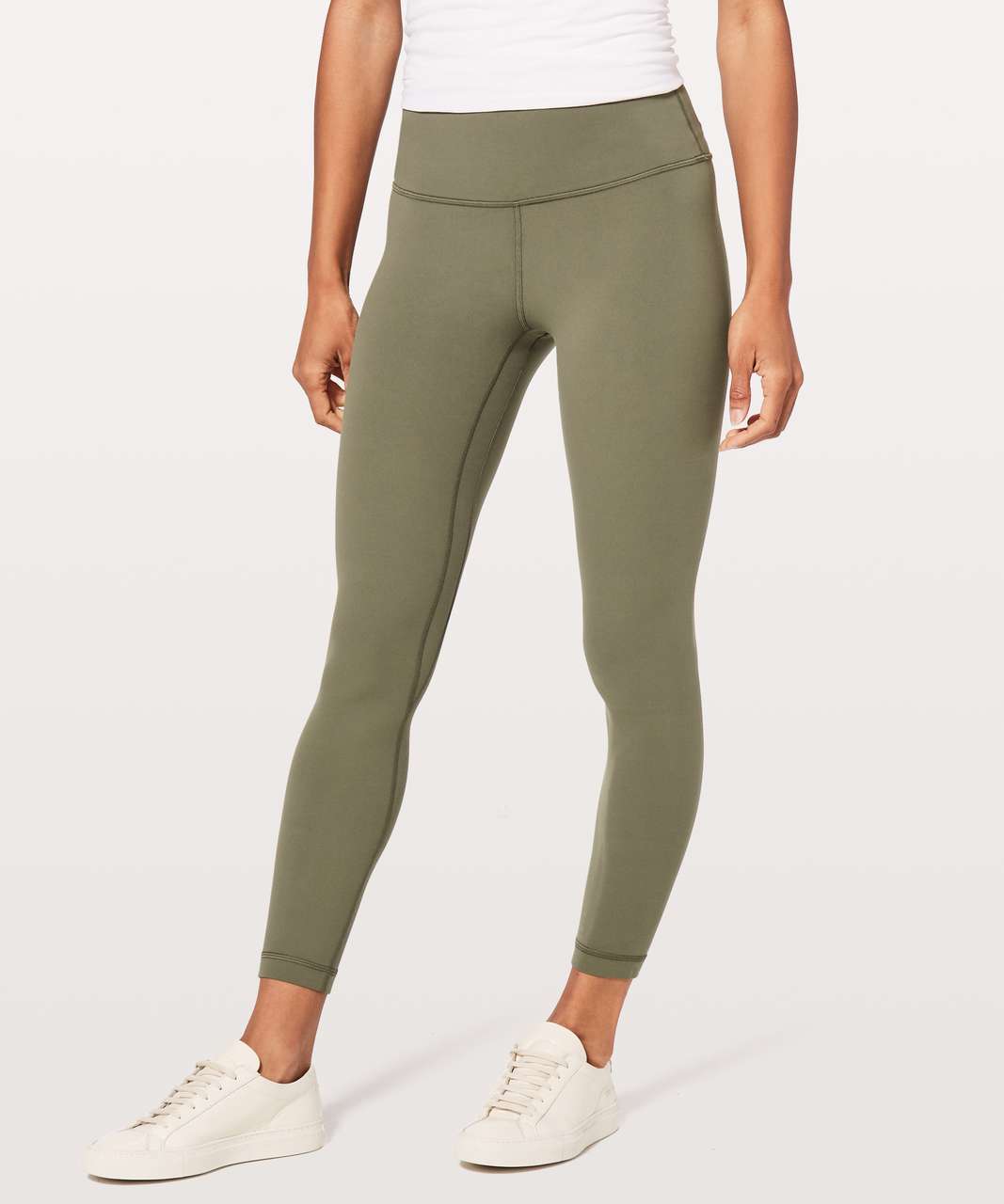 LLL DD Align 25” Leggings (4) Light Sage Medium Olive with Green