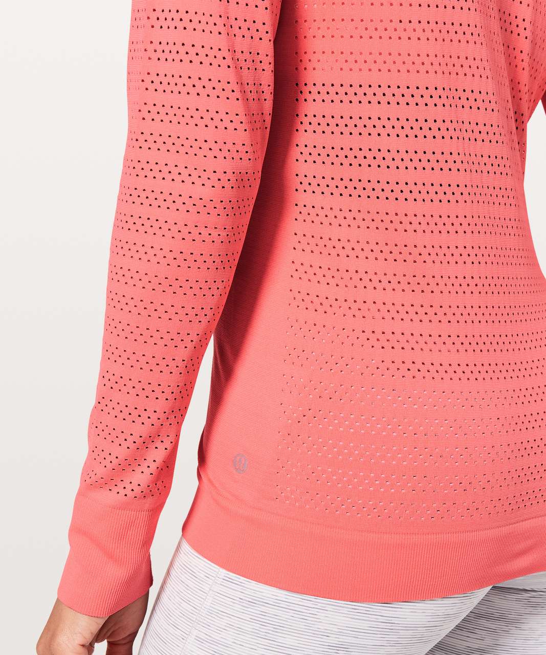 Lululemon Breeze By Long Sleeve *Squad - Light Coral / Light Coral