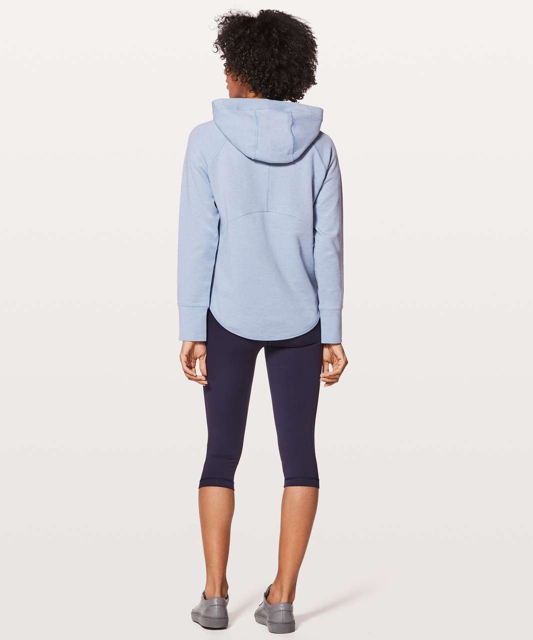 Lululemon Time Out Hoodie - Heathered Deep Indigo / Heathered Hydrangea Blue