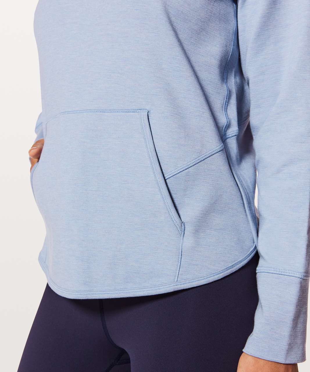 Lululemon Time Out Hoodie - Heathered Deep Indigo / Heathered Hydrangea Blue