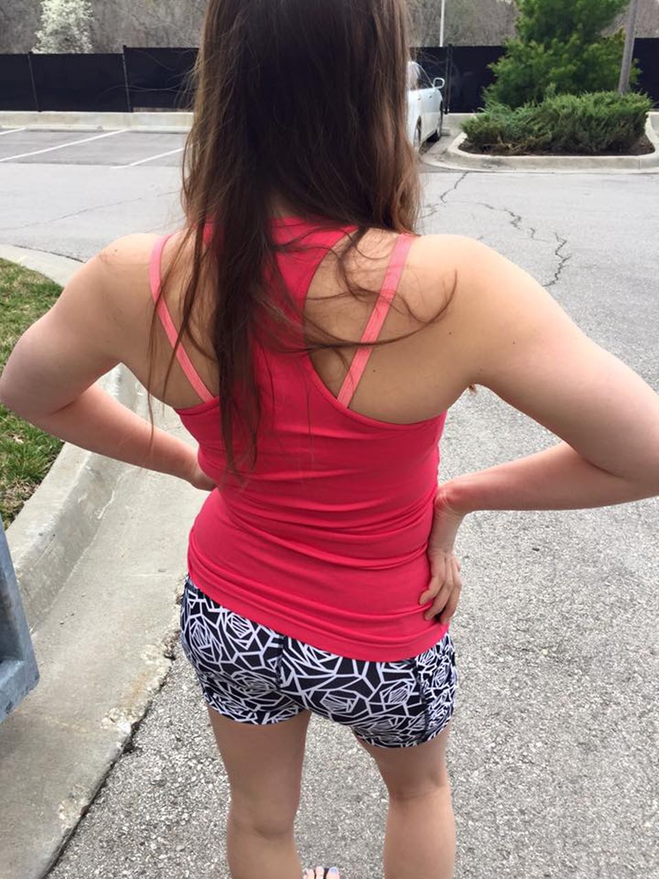 Lululemon Cool Racerback - Boom Juice