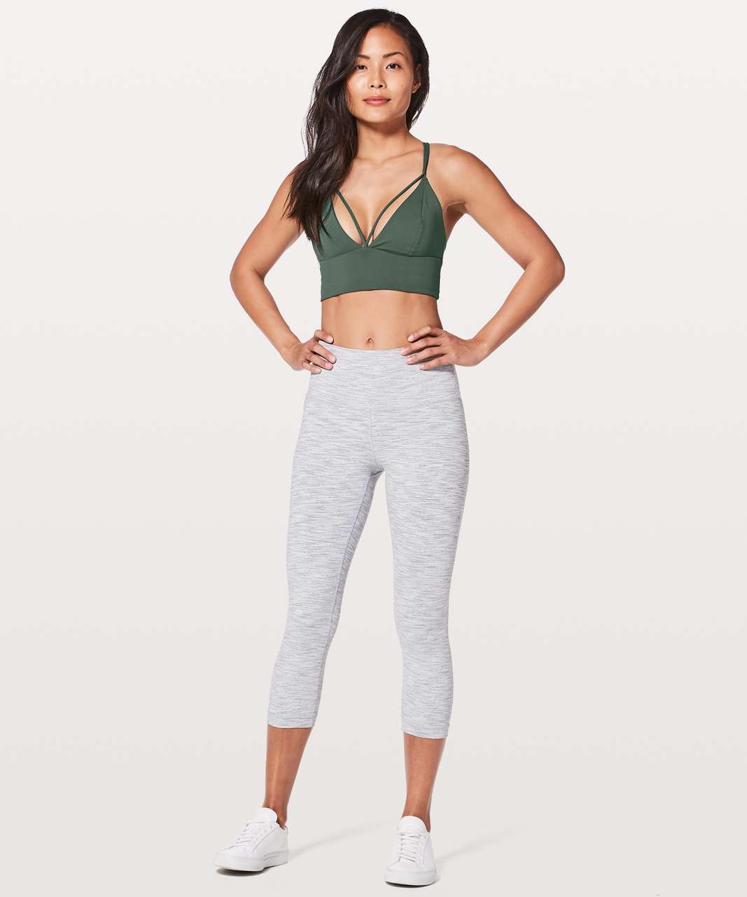 For the decision paralysis girlies: Dark Forest Vs Grey Sage mix and match  : r/lululemon