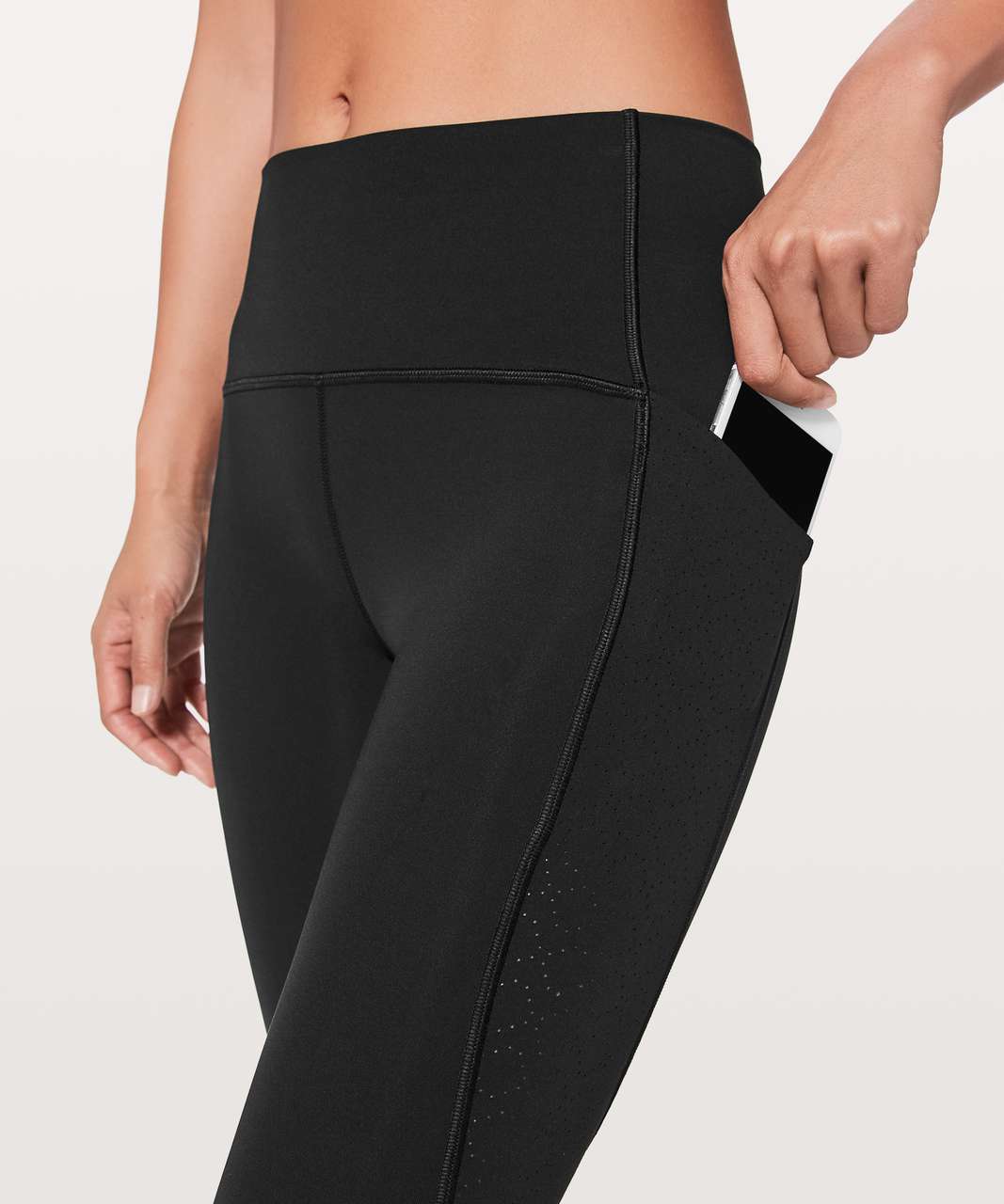 Lululemon Breezy Dot Tight *25 - Black - lulu fanatics