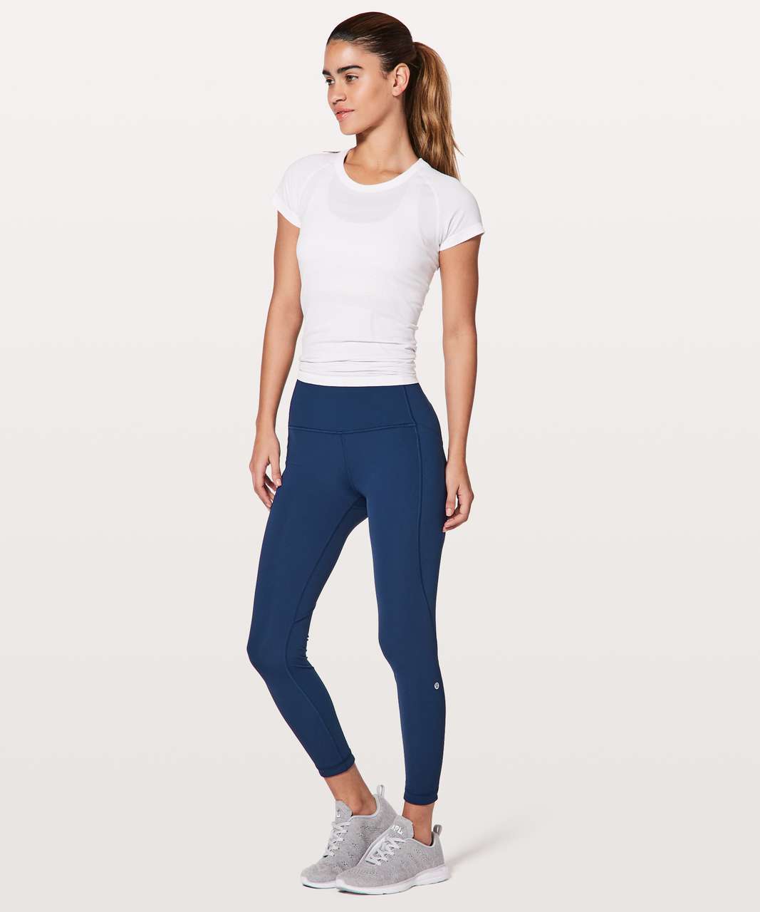 Lululemon Breezy Dot Tight *25" - Onyx Blue