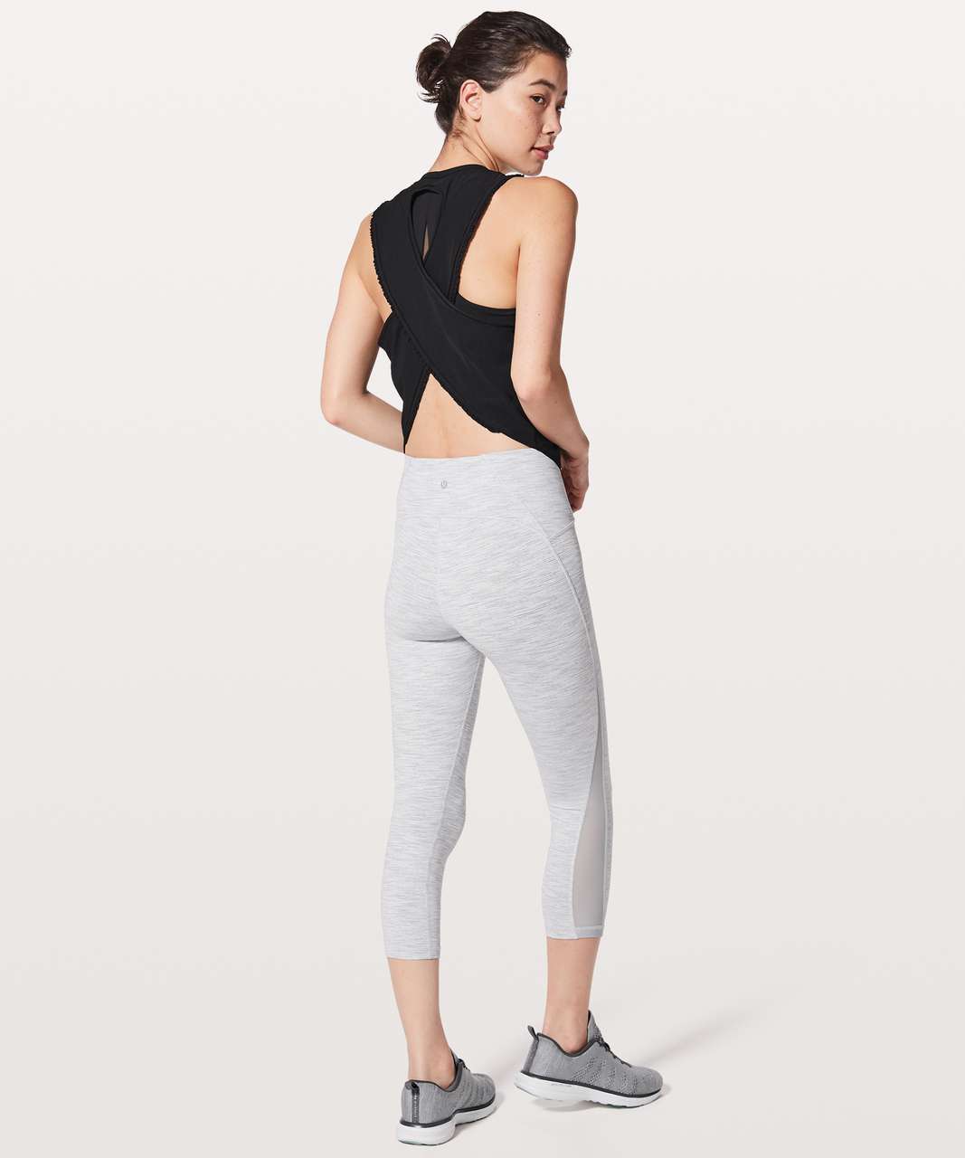 Lululemon Fast As Light Tank *Frilled - Black