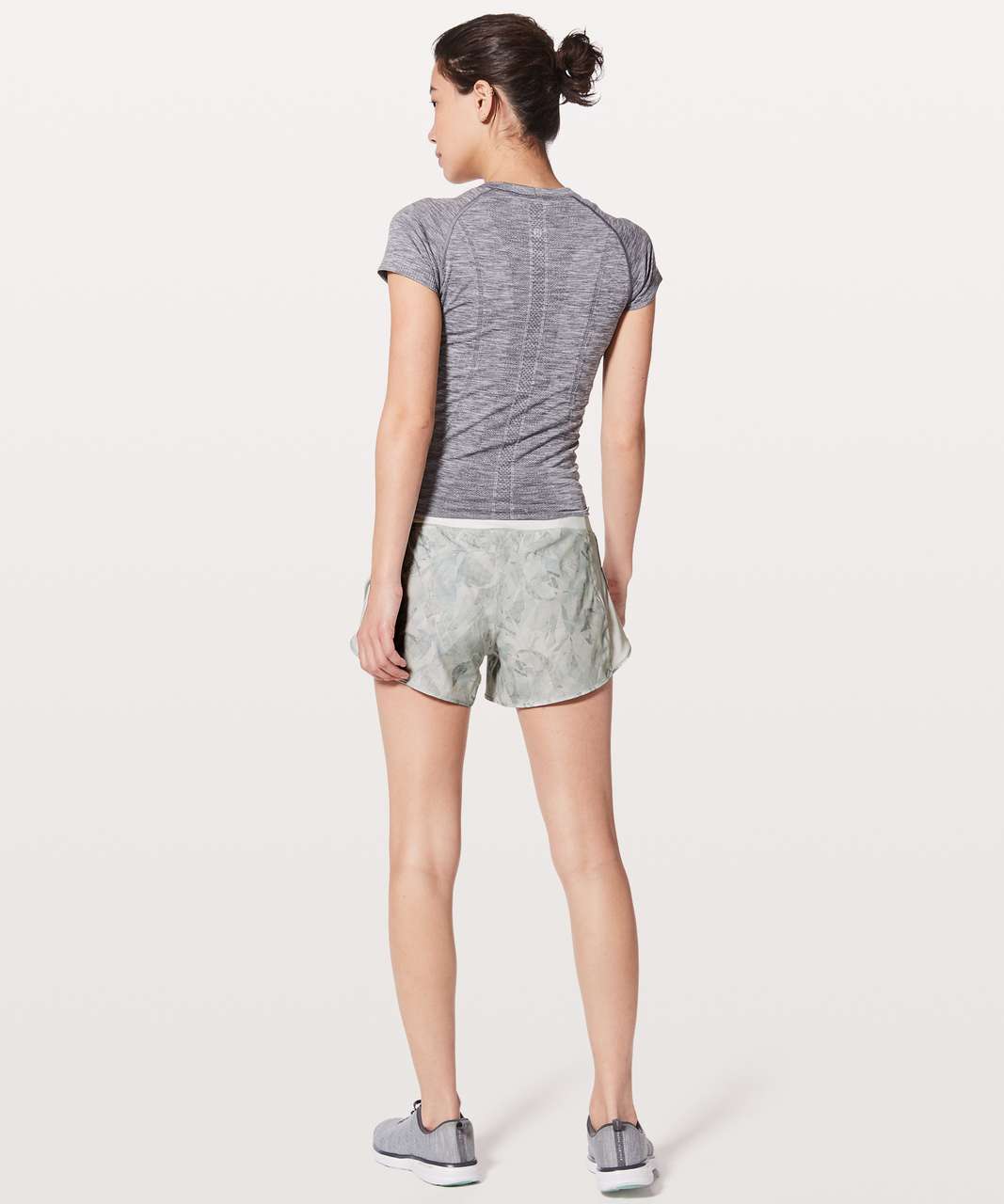 Lululemon Real Quick Short *Perforated 3.5" - Jasmine White Multi