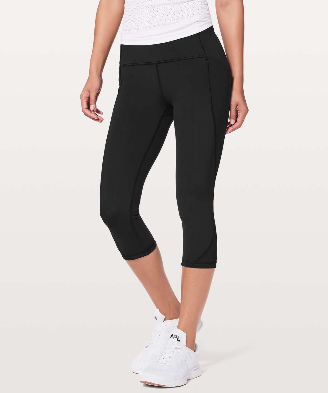 Lululemon Breezy Dot Crop *19" - Black