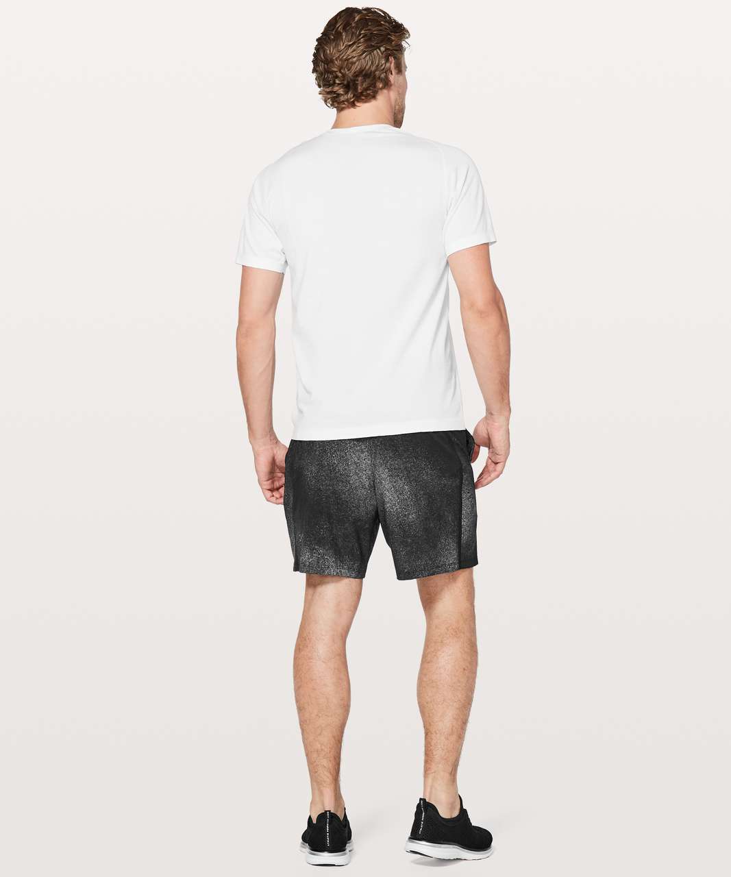 Lululemon Pace Breaker Short *Linerless 7" Updated - Ocean Spray Ice Grey Black