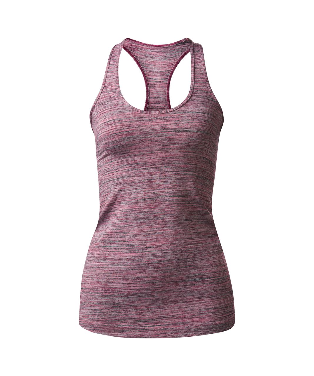 Lululemon Cool Racerback - Space Dye Camo Rosewood Fireside Red