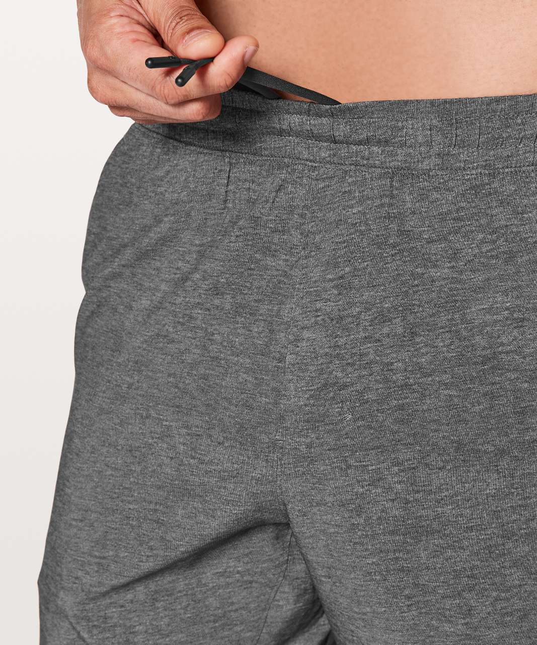 Lululemon Pace Breaker Short *Linerless 7" Updated - Heathered Texture Printed Greyt Deep Coal