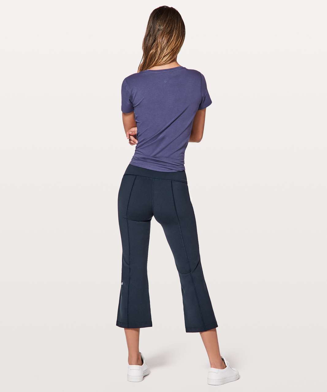 Lululemon Fast and Free High-Rise Crop II 23 *Non-Reflective - True Navy -  lulu fanatics