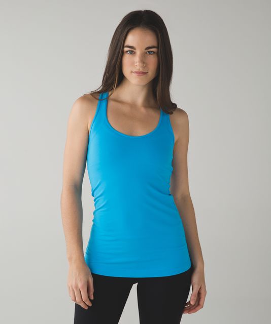 Lululemon Cool Racerback - Moody Mirage White Deep Navy - lulu fanatics